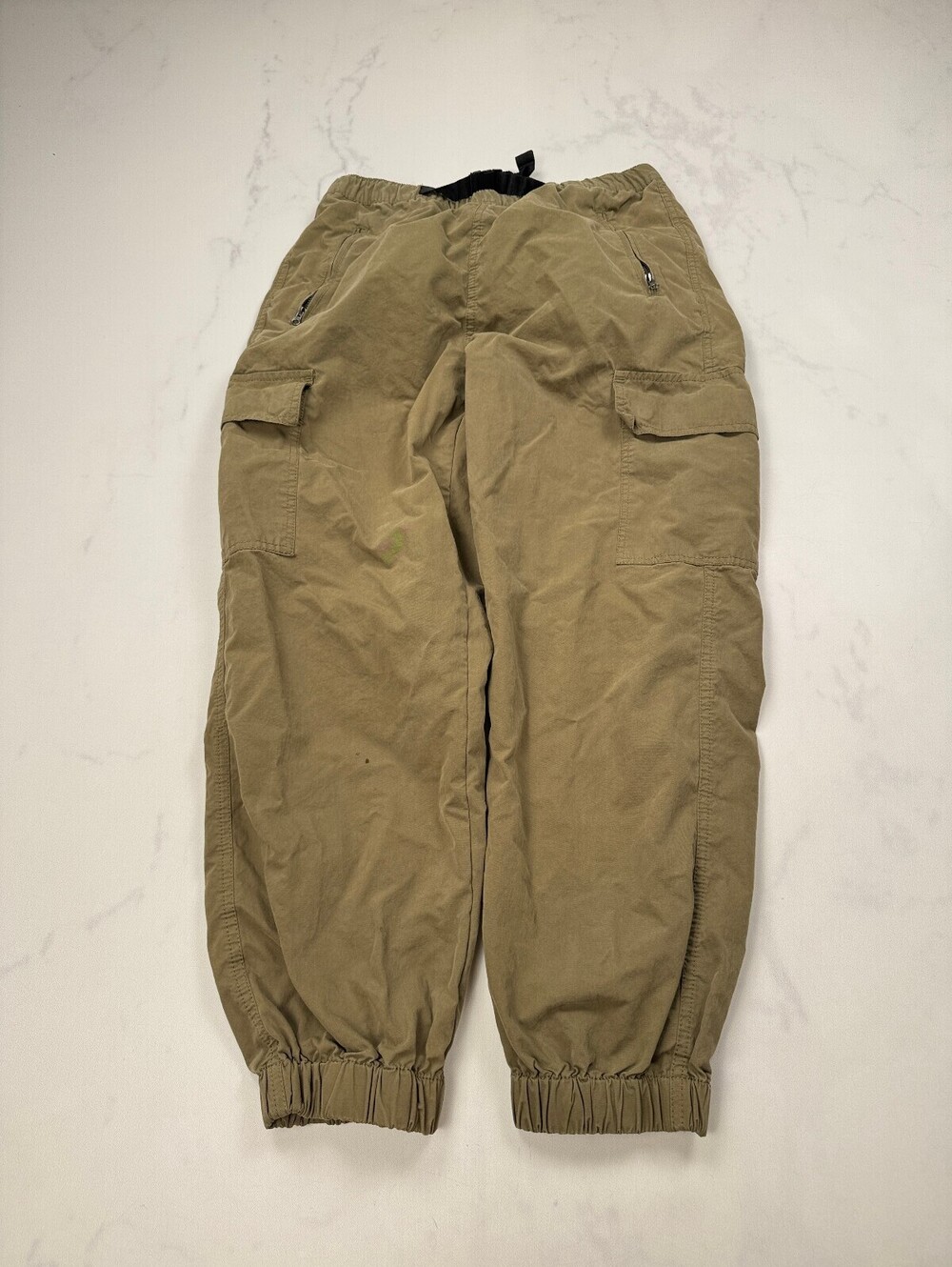 Forever 21 Cargo Joggers Khaki 90s VTG Adjustable - Womens L